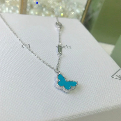 ¡®Lume Jewels¡¯BUTTERFLY TURQUOISE BUTTERFLY BRACELET SILVER