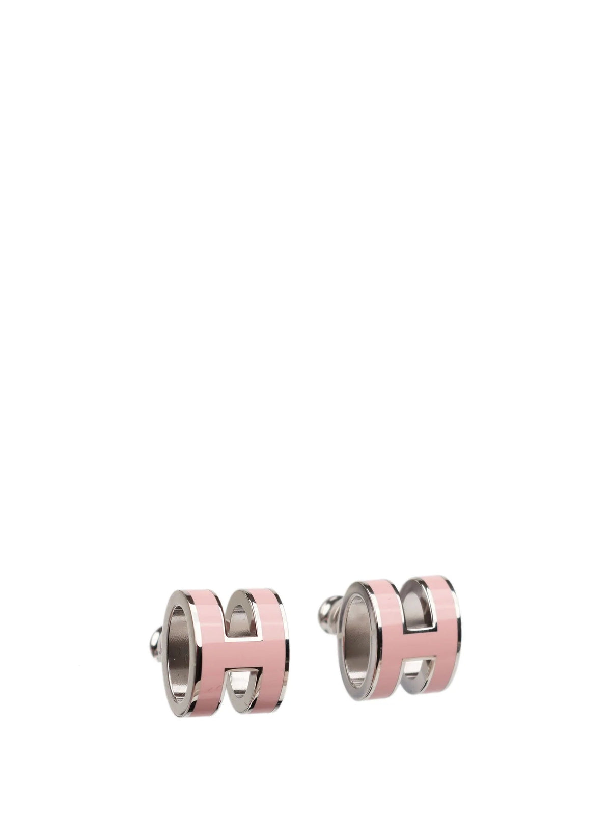¡®Lume Jewels¡¯MINI POP H SILVER EARRINGS PINK