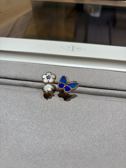 [Lume Jewels]LUCKY SPRING BUTTERFLY OPEN-FACE RINGS