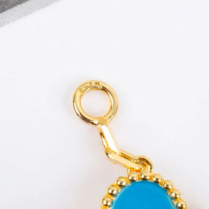 [Lume Jewels]New  CLOVER 5 MOTIF TURQUOISE BRACELET COLLECTION