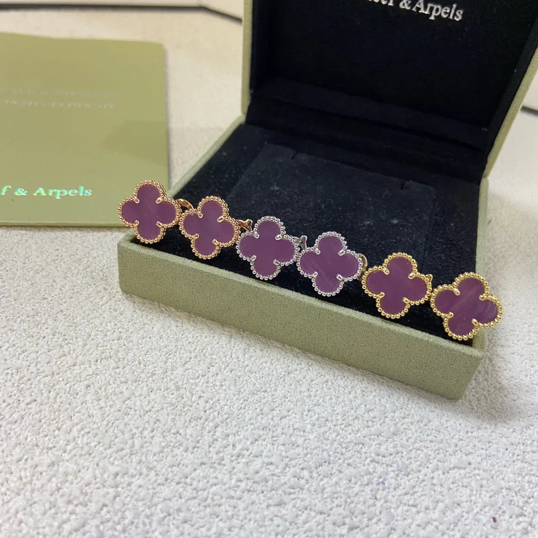 [Lume Jewels]2025 NEW VIOLET STUD EARRINGS