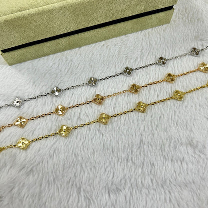 [Lume Jewels]New CLOVER 6 MOTIF DIAMOND BRACELET