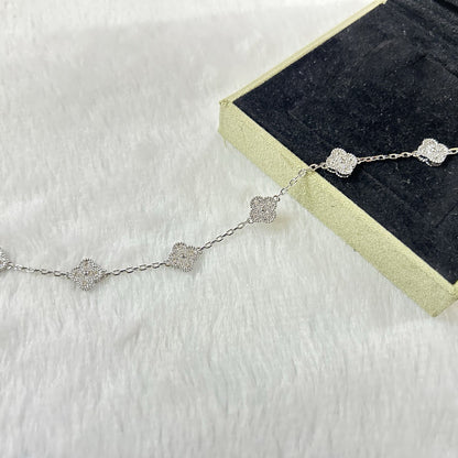 [Lume Jewels]New CLOVER 6 MOTIF DIAMOND BRACELET