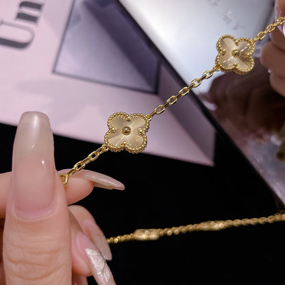 ¡®Lume Jewels¡¯CLOVER 10 MOTIFS LASER NECKLACE