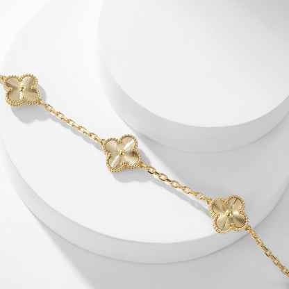 ¡®Lume Jewels¡¯CLOVER 10 MOTIFS LASER NECKLACE