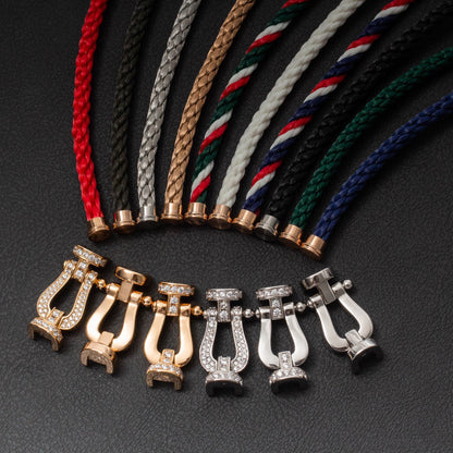 ¡®Lume Jewels¡¯FORCE LARGE HORSESHOE NO DIAMOND BRACELET SILVER