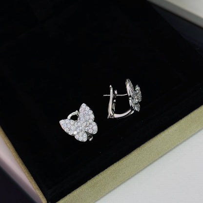 ¡®Lume Jewels¡¯BUTTERFLY ALL DIAMOND EARRINGS