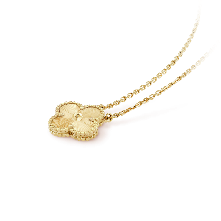 ¡®Lume Jewels¡¯CLOVER 15MM LASER NECKLACE