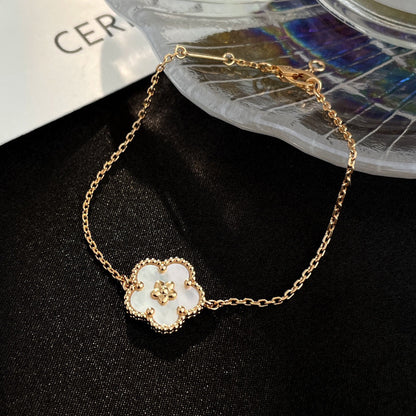 ¡®Lume Jewels¡¯LUCKY WHITE MOP PLUM BLOSSOM  BRACELET