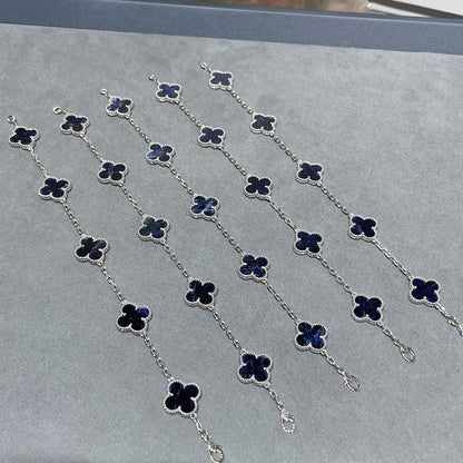 [Lume Jewels]New CLOVER 5 MOTIF PIETERSITE BRACELET COLLECTION