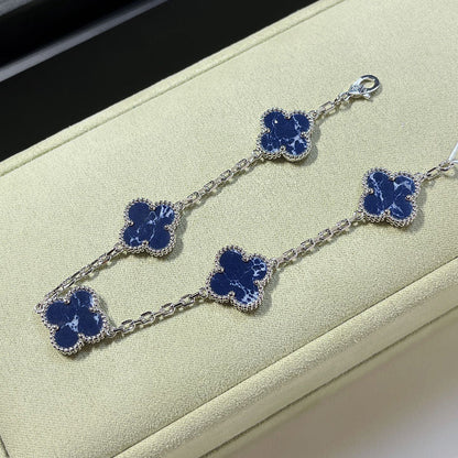 [Lume Jewels]New CLOVER 5 MOTIF PIETERSITE BRACELET COLLECTION