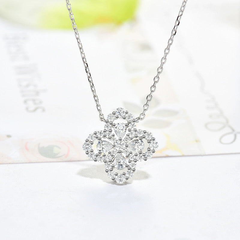 ¡®Lume Jewels¡¯LOOP NECKLACE FULL MOTIF DIAMOND 16MM MULTIPLE COLORS