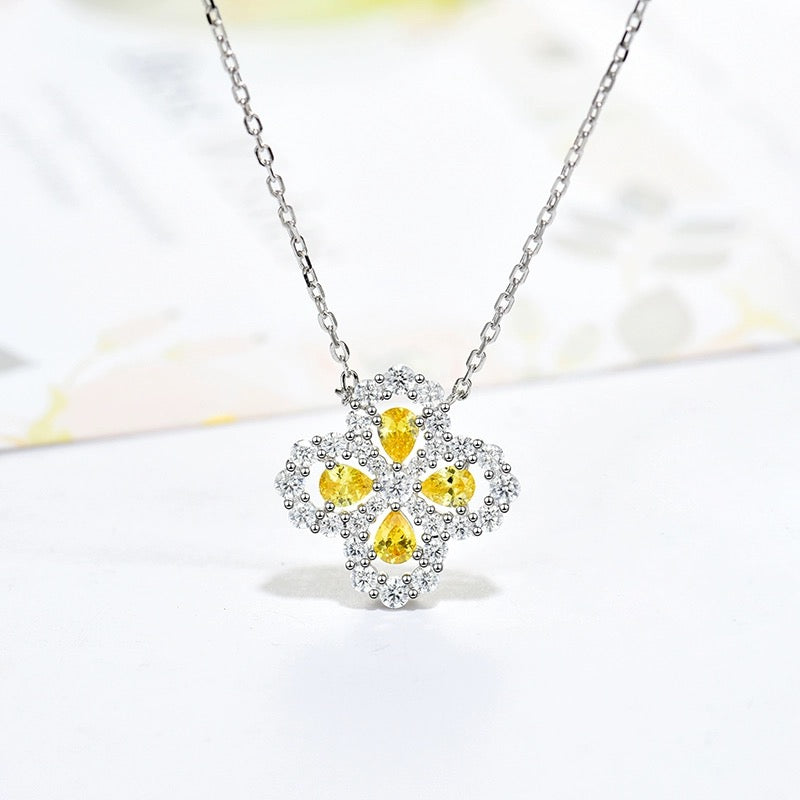 ¡®Lume Jewels¡¯LOOP NECKLACE FULL MOTIF DIAMOND 16MM MULTIPLE COLORS
