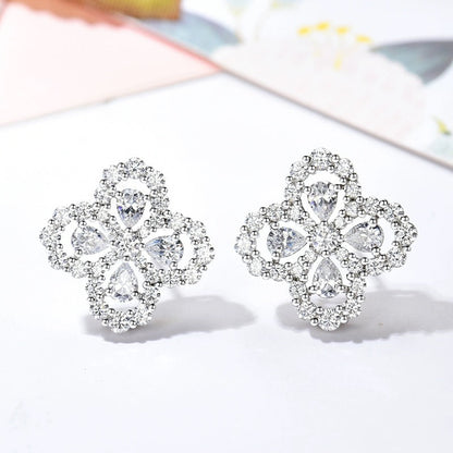 ¡®Lume Jewels¡¯LOOP EARRINGS FULL MOTIF DIAMOND 16MM