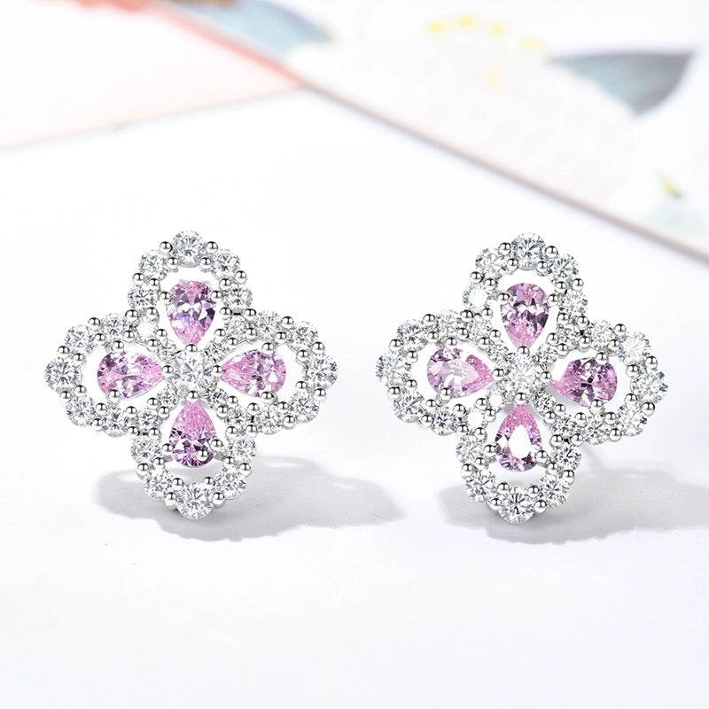 ¡®Lume Jewels¡¯LOOP EARRINGS FULL MOTIF DIAMOND 16MM