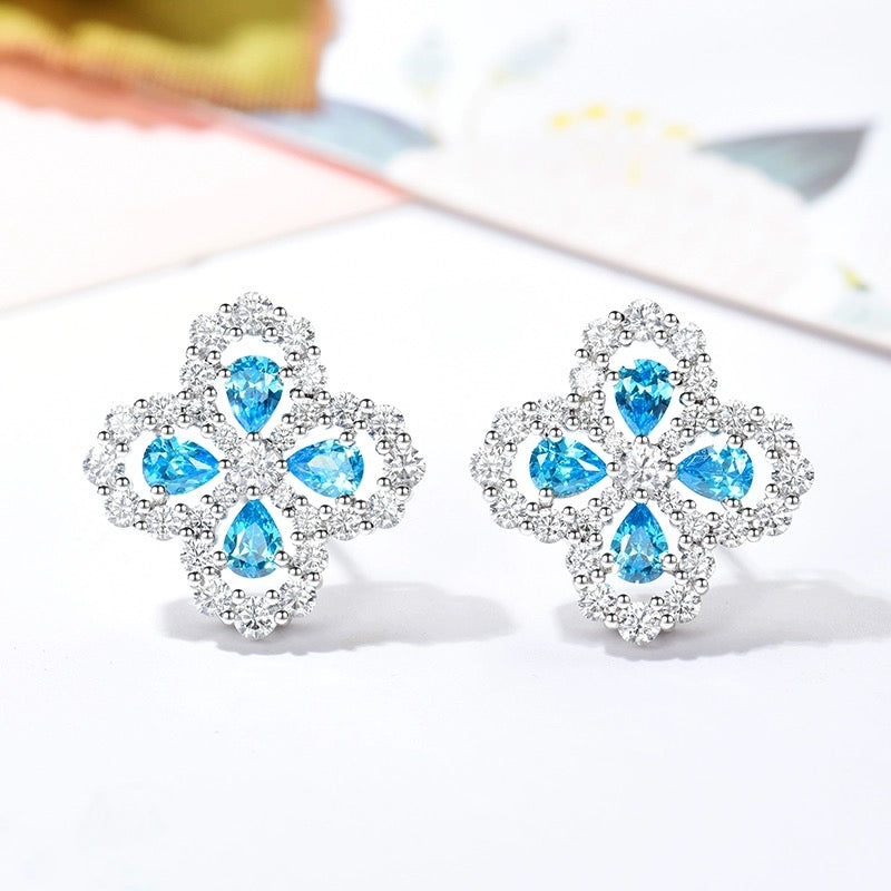 ¡®Lume Jewels¡¯LOOP EARRINGS FULL MOTIF DIAMOND 16MM