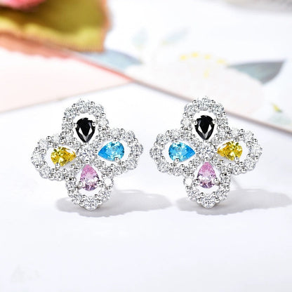 ¡®Lume Jewels¡¯LOOP EARRINGS FULL MOTIF DIAMOND 16MM