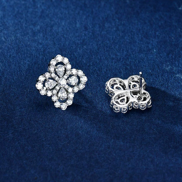 ¡®Lume Jewels¡¯LOOP EARRINGS FULL MOTIF DIAMOND 16MM