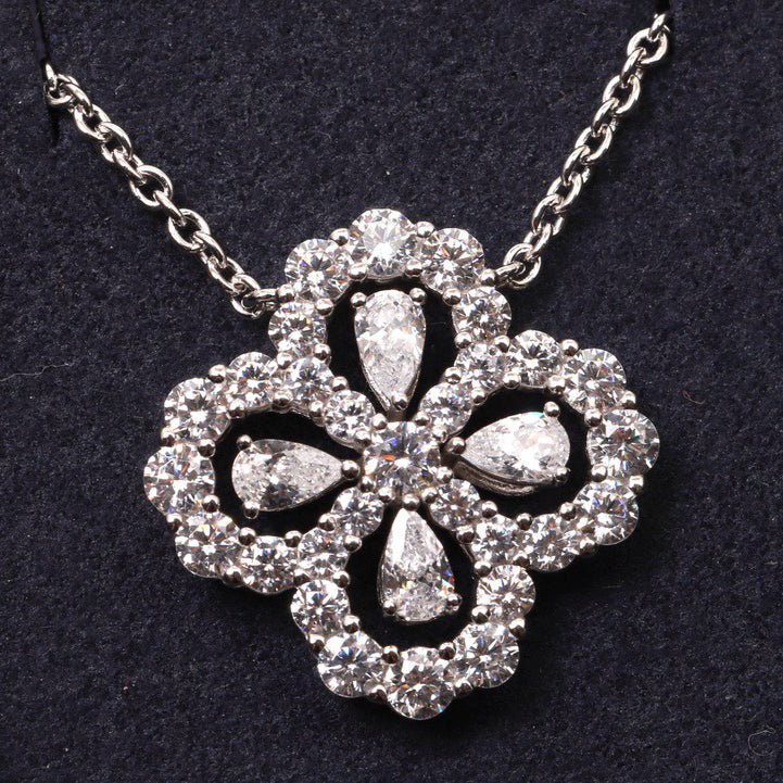¡®Lume Jewels¡¯LOOP NECKLACE FULL MOTIF DIAMOND 16MM MULTIPLE COLORS