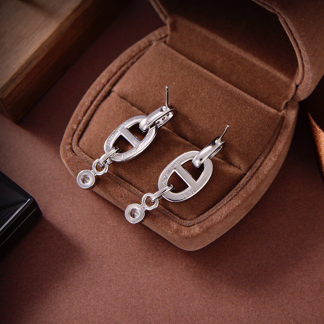 ¡®Lume Jewels¡¯HM CHAINE DIAMOND EARRINGS