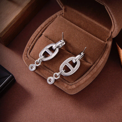 ¡®Lume Jewels¡¯HM CHAINE DIAMOND EARRINGS