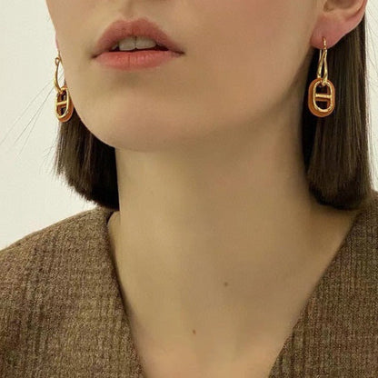 ¡®Lume Jewels¡¯HM O'MAILLON GOLD EARRINGS