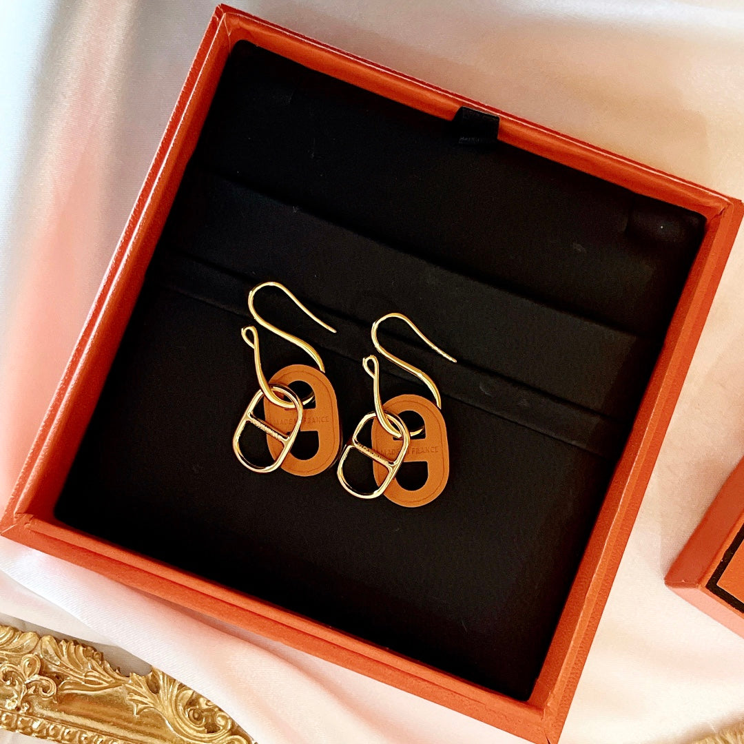¡®Lume Jewels¡¯HM O'MAILLON GOLD EARRINGS