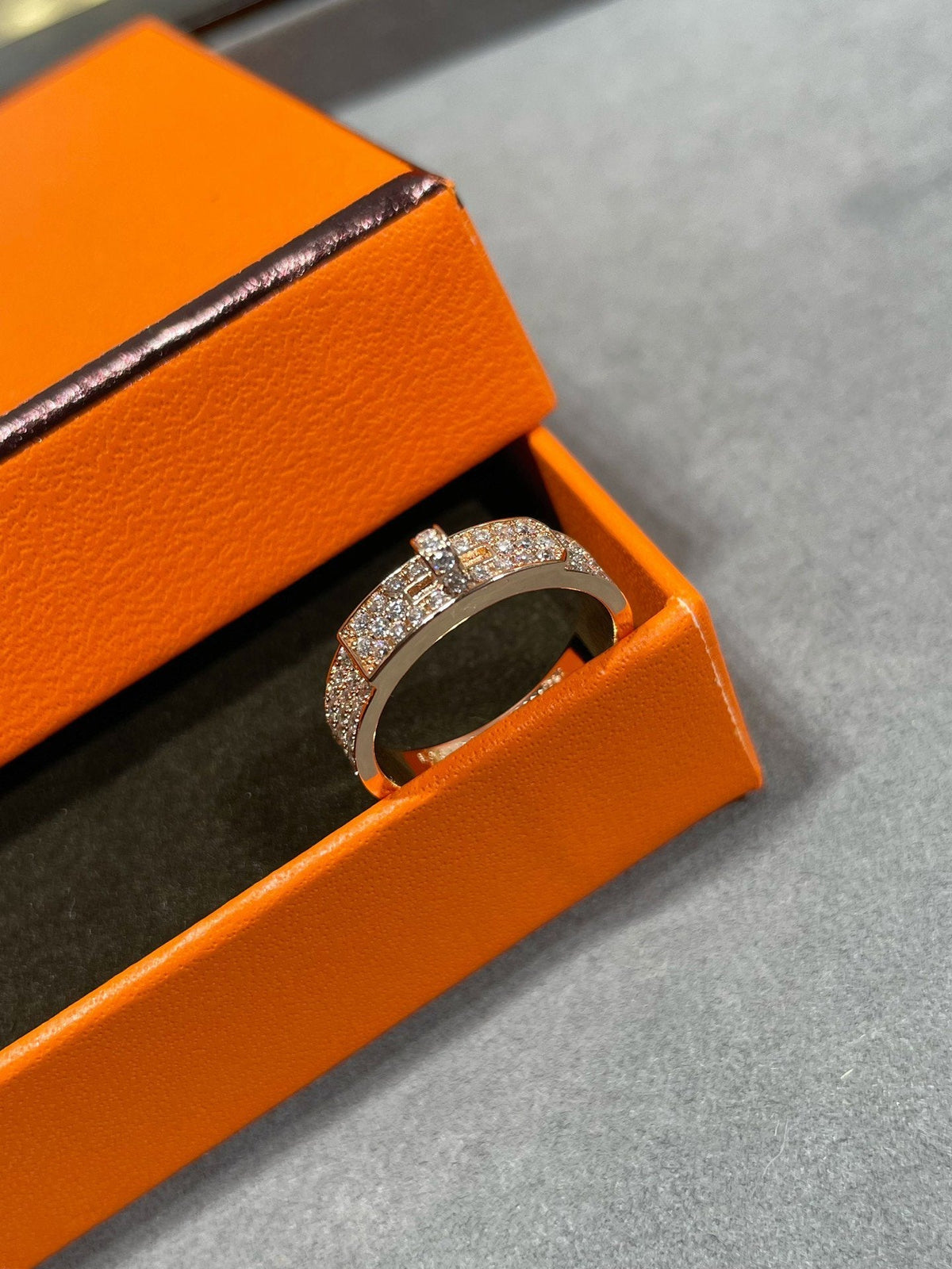 ¡®Lume Jewels¡¯KELLY PINK GOLD DIAMOND RING