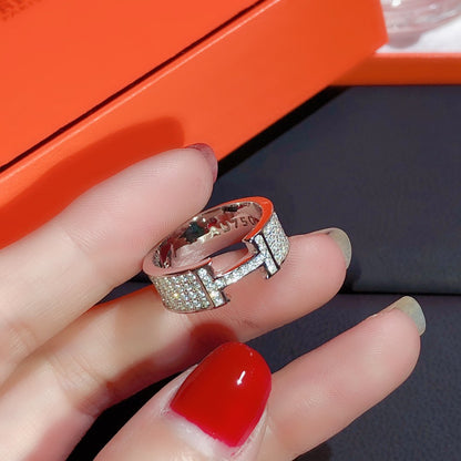 ¡®Lume Jewels¡¯H RING FULL DIAMOND
