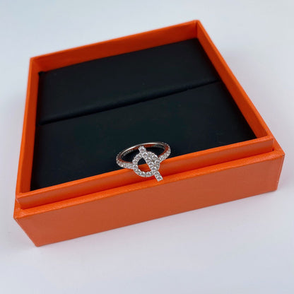 ¡®Lume Jewels¡¯ECHAPPEE RING SILVER DIAMOND