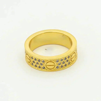 ¡®Lume Jewels¡¯LOVE RING 5.5MM DIAMONDS PAVED
