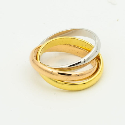 ¡®Lume Jewels¡¯TRINITY RING GOLD PINK GOLD SILVER