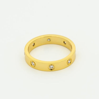 ¡®Lume Jewels¡¯LOVE RING 3.6MM 8 DIAMONDS
