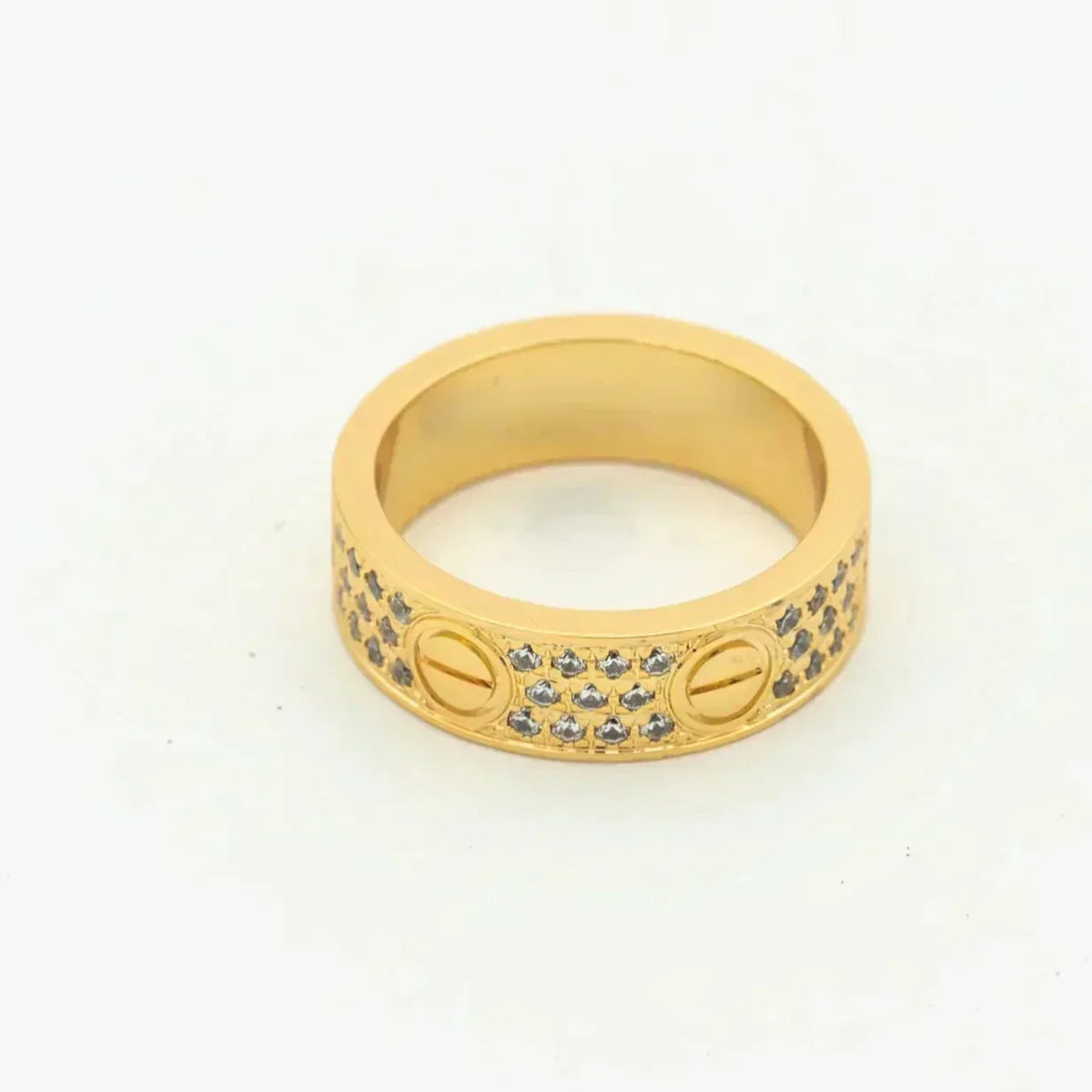 ¡®Lume Jewels¡¯LOVE RING 5.5MM DIAMONDS PAVED