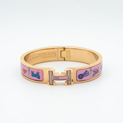 ¡®Lume Jewels¡¯H PINK GOLD BRACELET PINK CERAMIC
