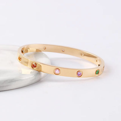 [Lume Jewels]2026 RAINBOW LOVE BRACELET 6.1MM  10 DIAMONDS
