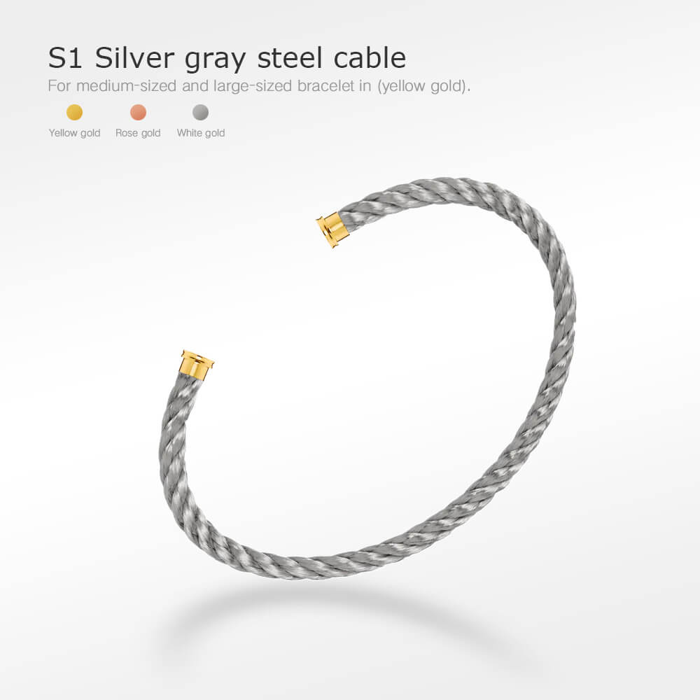 ¡®Lume Jewels¡¯FORCE SERIES BRACELET CABLES 50 CHOICES (DIY SELECTION)