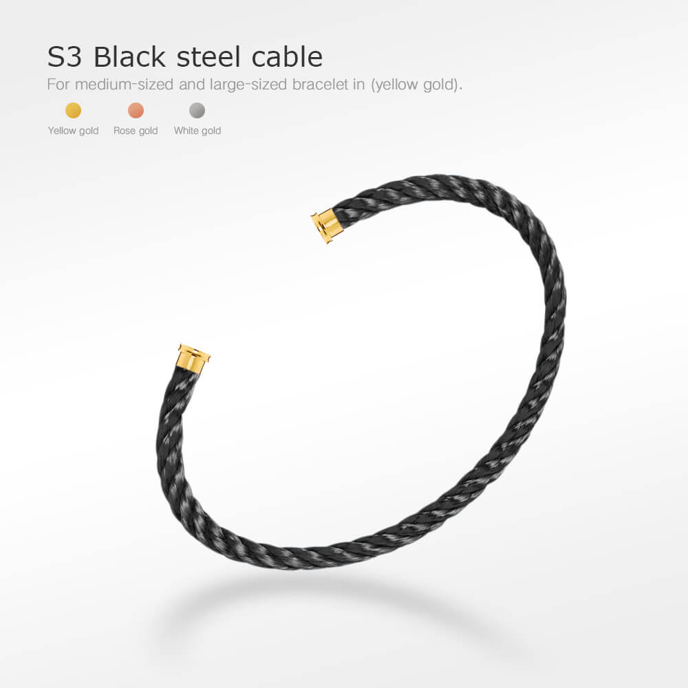 ¡®Lume Jewels¡¯FORCE SERIES BRACELET CABLES 50 CHOICES (DIY SELECTION)