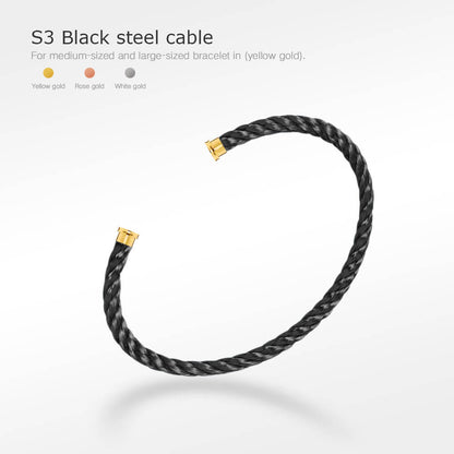 ¡®Lume Jewels¡¯FORCE SERIES BRACELET CABLES 50 CHOICES (DIY SELECTION)