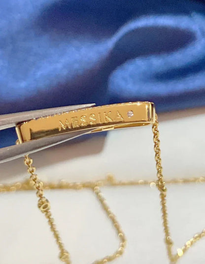 [Lume Jewels] MK MOVE FULL DIAMOND NECKLACE