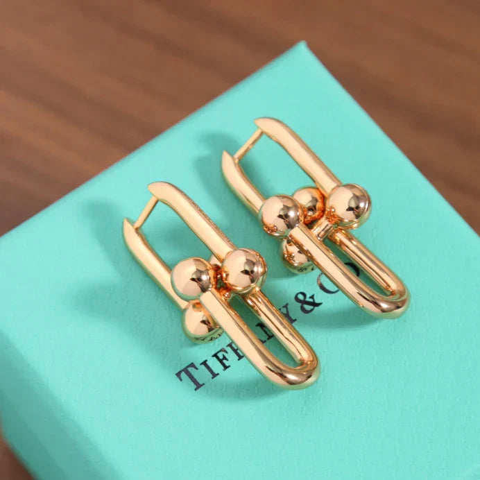 [Lume Jewels]TF HORSESHOE BUCKLE EARRINGS