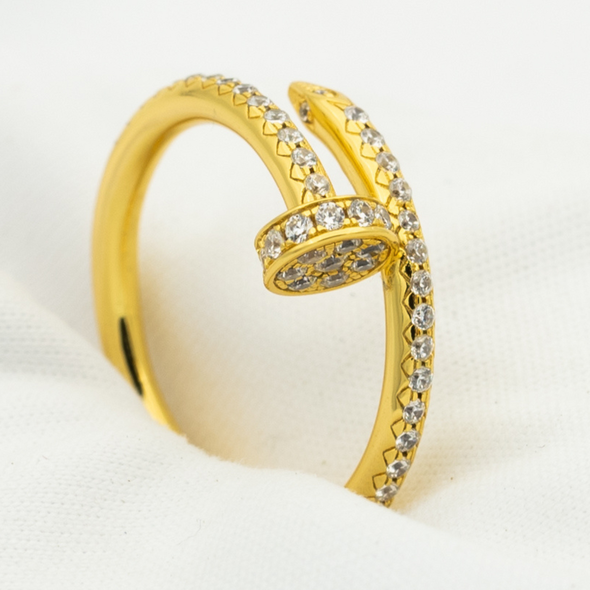 ¡®Lume Jewels¡¯JUSTE RING 1.8MM GOLD DIAMONDS