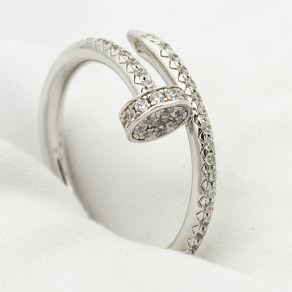 ¡®Lume Jewels¡¯JUSTE RING 1.8MM SILVER DIAMONDS