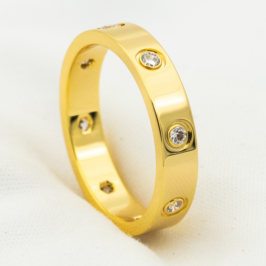 ¡®Lume Jewels¡¯LOVE RING 3.6MM 8 DIAMONDS