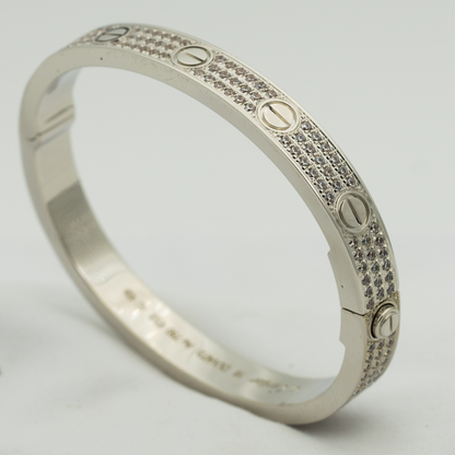 ¡®Lume Jewels¡¯LOVE BRACELET 6.1MM DIAMOND-PAVED