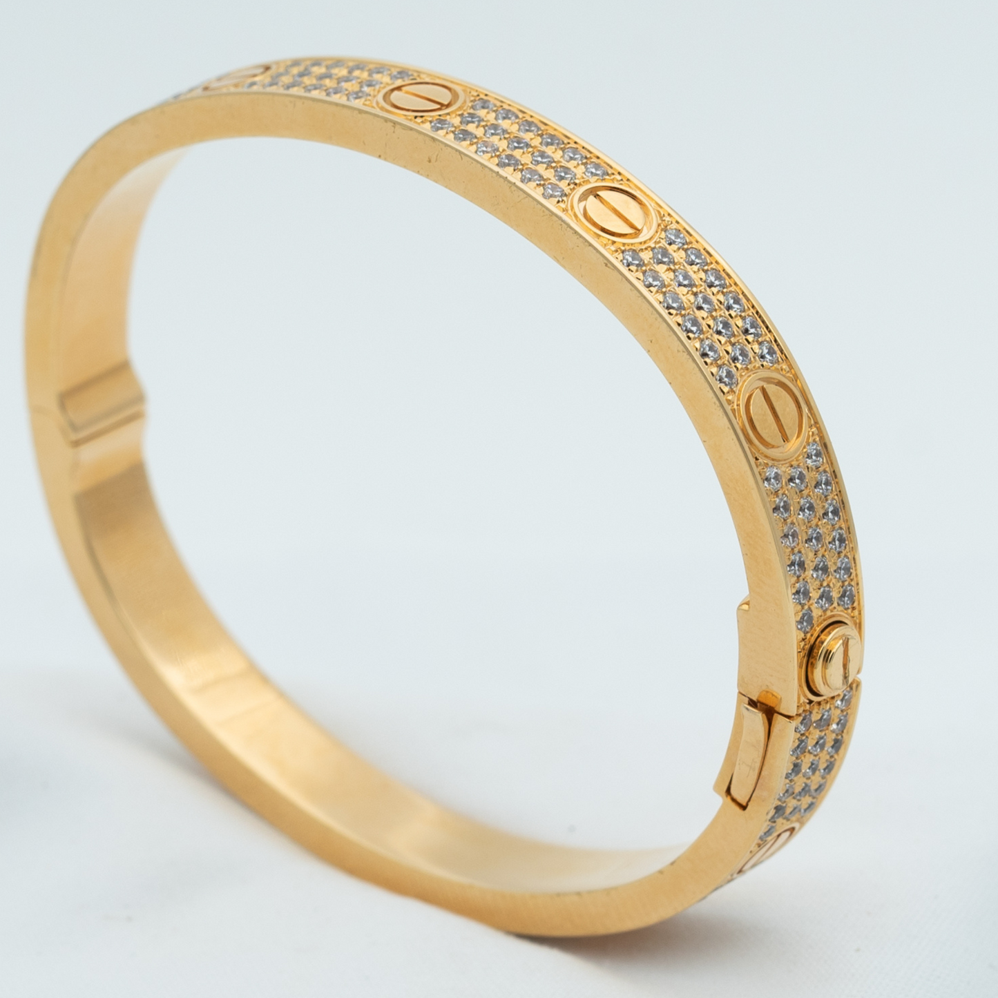 ¡®Lume Jewels¡¯LOVE BRACELET 6.1MM DIAMOND-PAVED