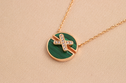 ¡®Lume Jewels¡¯JEUX DE PINK GOLD DIAMOND NECKLACE