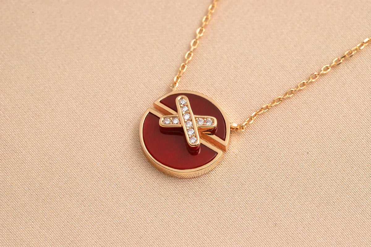¡®Lume Jewels¡¯JEUX DE ROSE GOLD DIAMOND NECKLACE