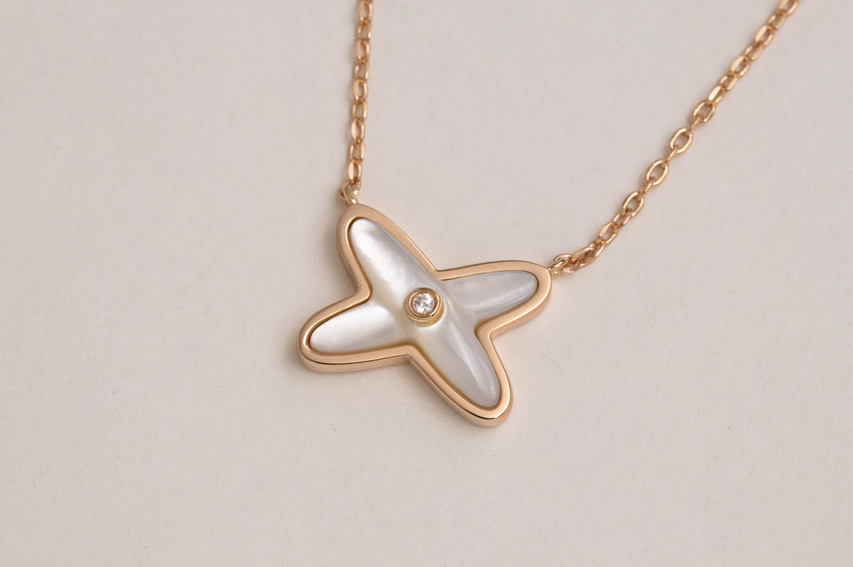¡®Lume Jewels¡¯JEUX DE NECKLACE 1 DIAMOND
