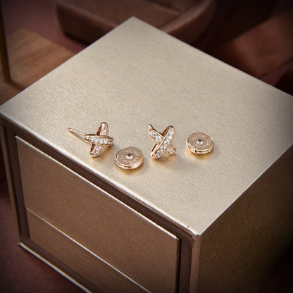 ¡®Lume Jewels¡¯JEUX DE GOLD DIAMOND EARRINGS